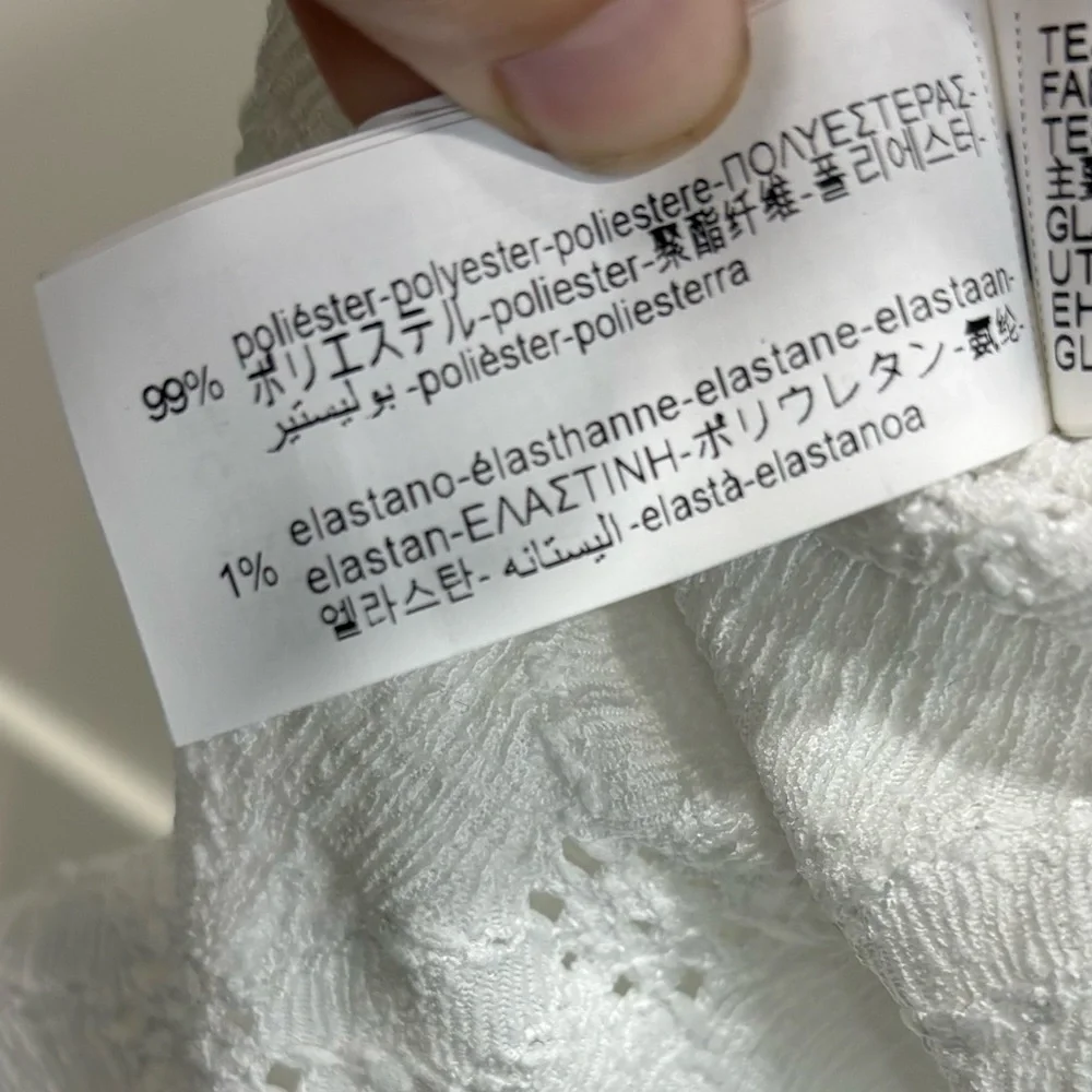 NWT Zara halter mixed material top - Picture 8 of 9